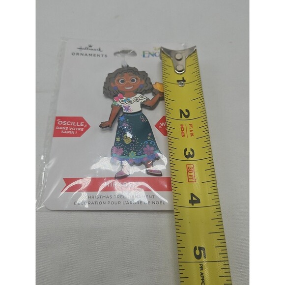 Hallmark Disney Mirabel Encanto Flat Metal Enamel Ornament - Picture 6 of 6